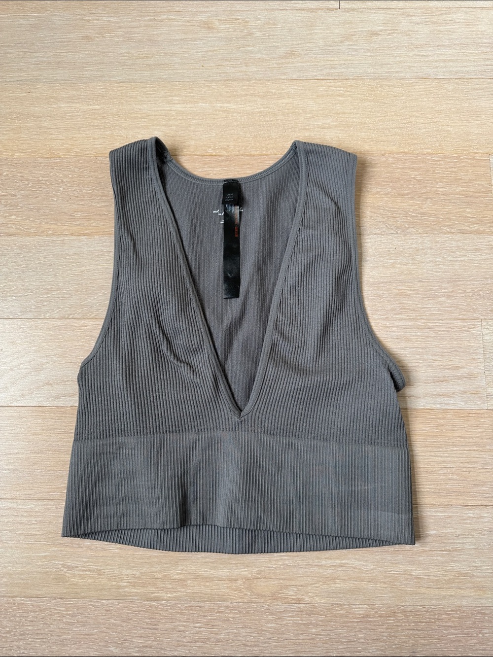 Urban Outfitters Out from Under Grey Vneck Tank Top Medium